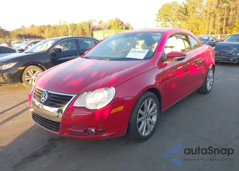 2010 Volkswagen Eos Komfort из США, поврежденный, VIN WVWBA7AH9AV014213